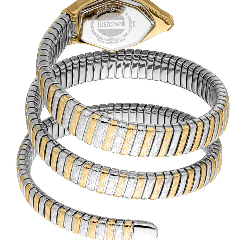 Just Cavalli Women's Signature Snake Quartz Watch