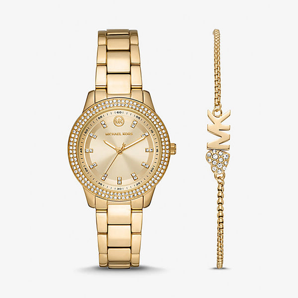 Michael Kors Tibby Women's Gold Stainless Steel Watch