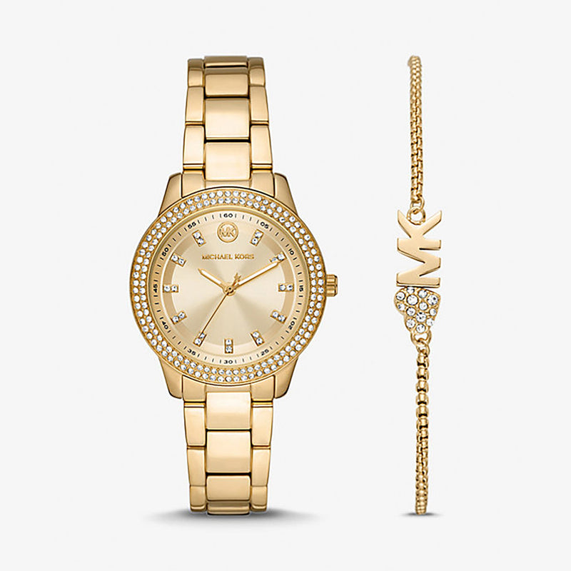 Michael Kors Tibby Women's Gold Stainless Steel Watch