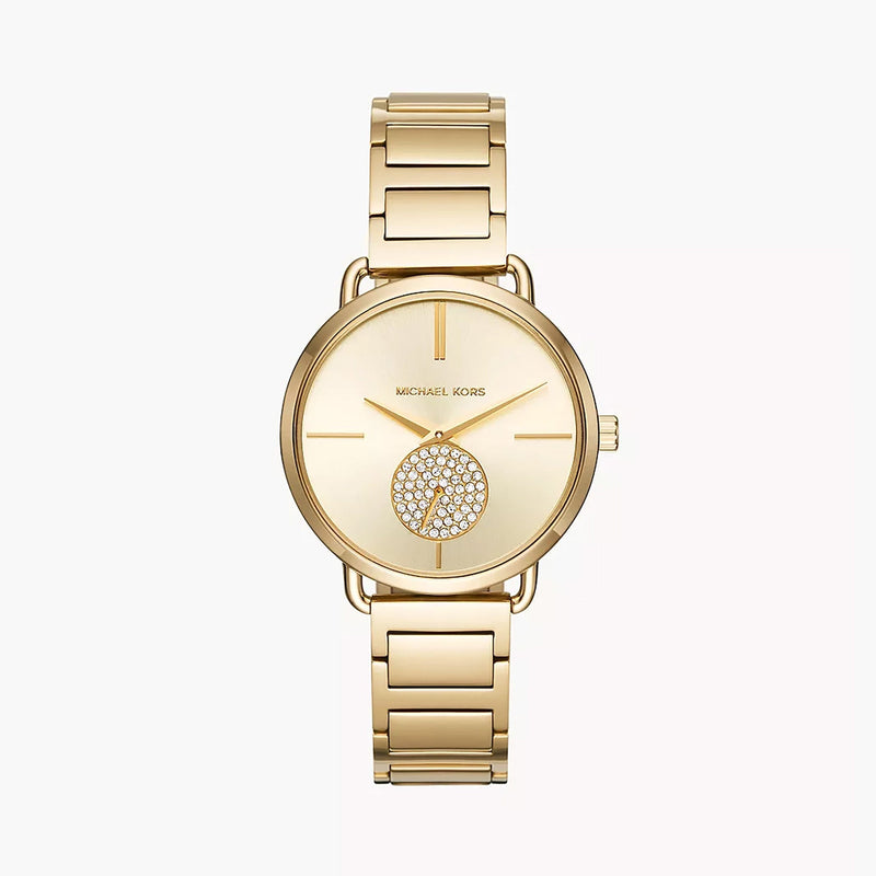 Michael Kors Portia Women's Gold Stainless Steel Watch