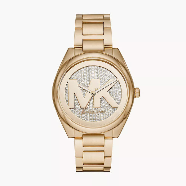 Michael Kors Janelle Women's Three-Hand Gold-Tone Steel Watch - MK7088