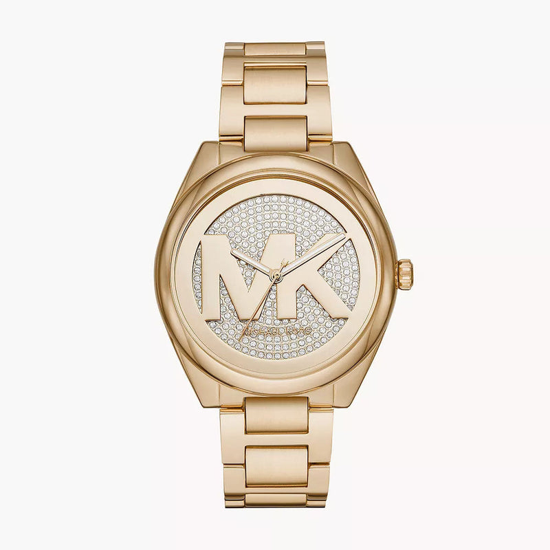 Michael Kors Janelle Women's Three-Hand Gold-Tone Steel Watch - MK7088