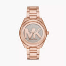 Michael Kors Janelle Women's Rose Gold Stainless Steel Watch