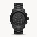 Michael Kors Runway Black Stainless Steel Men's Watch - MK9073