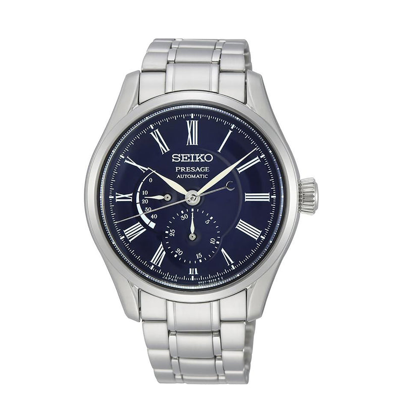 SEIKO Men's Presage Automatic Watch with Enamel Dial