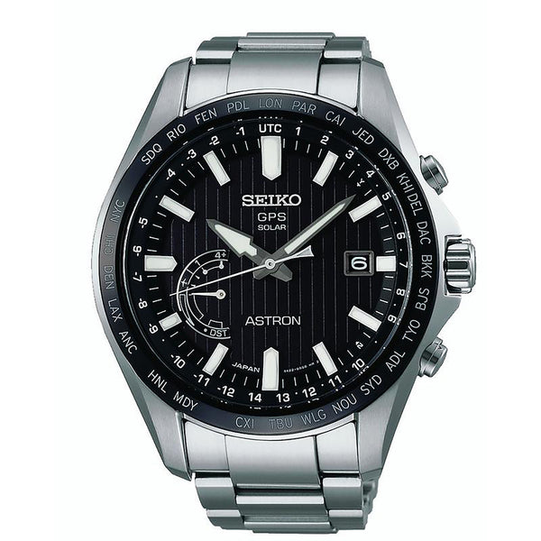 SEIKO Men's Astron Formal GPS Solar Watch