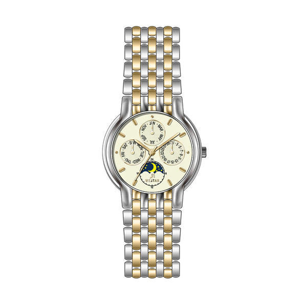 Westar Light Champagne Dial Gents Executive Watch - 8854CBN102