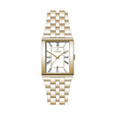 Westar White Dial Gents Executive Watch - 9905GPN501