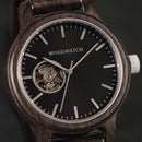 WOODWATCH MEN'S CLASSIC OPEN-HEART NIGHT SKY AUTOMATIC WATCH
