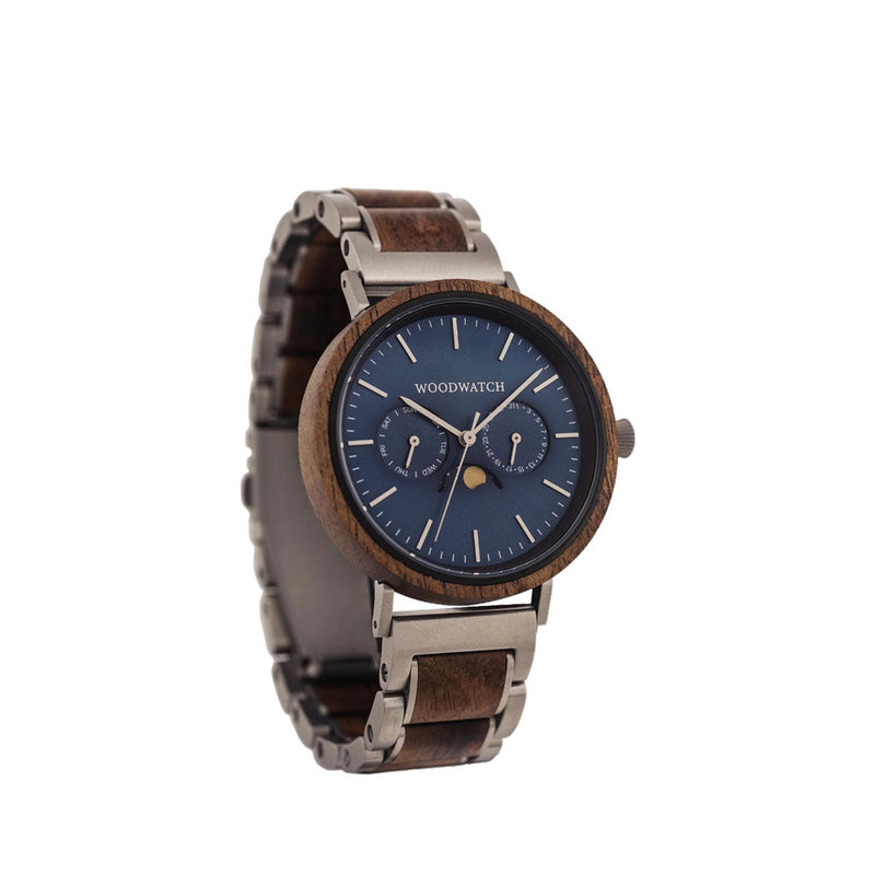 WOODWATCH MEN'S ELEMENT COBALT ACACIA WW-EL-CA W/ FREE STRAP WW-S-K-18