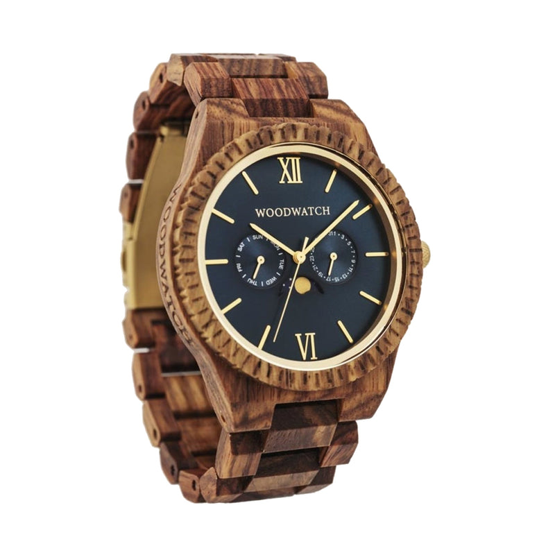 WOODWATCH MEN'S GRAND DEEP OCEAN QUARTZ WATCH