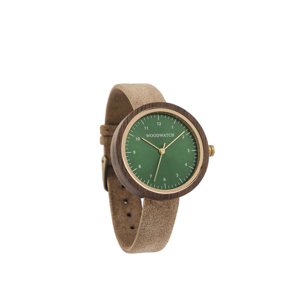 WOODWATCH WOMEN'S NORDIC BERGEN BEIGE QUARTZ WATCH