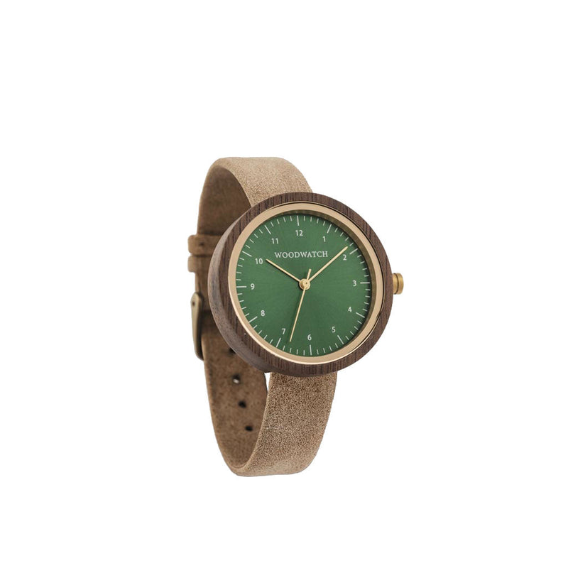 WOODWATCH WOMEN'S NORDIC BERGEN BEIGE QUARTZ WATCH