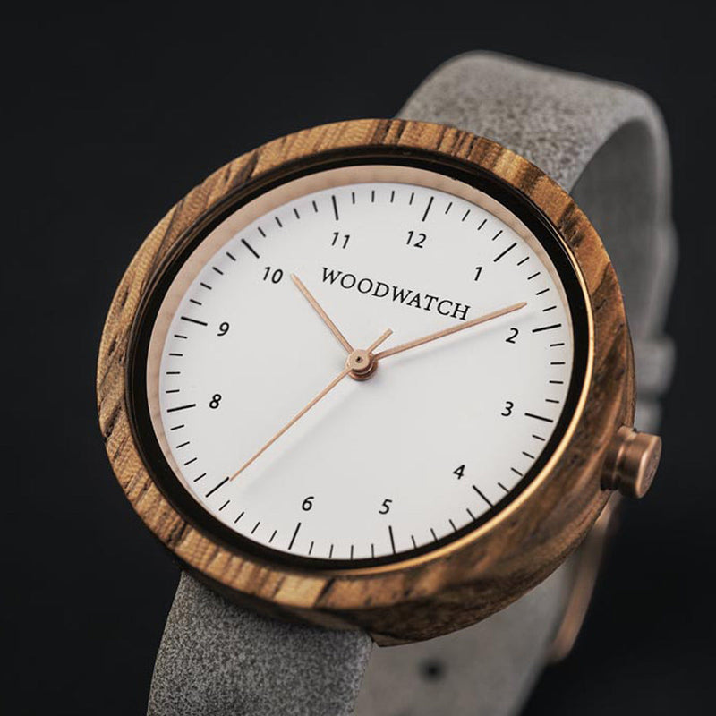 WOODWATCH WOMEN'S NORDIC OSLO GREY QUARTZ WATCH