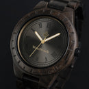 WOODWATCH MEN'S ORIGINAL OAKLEE BLACK SANDALWOOD QUARTZ WATCH