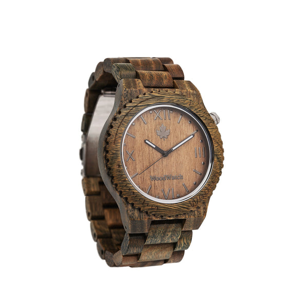 WOODWATCH MEN'S ORIGINALS WOOTCH SANDAL QUARTZ WATCH