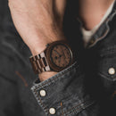 WOODWATCH MEN'S ORIGINALS WOOTCH WALNUT QUARTZ WATCH