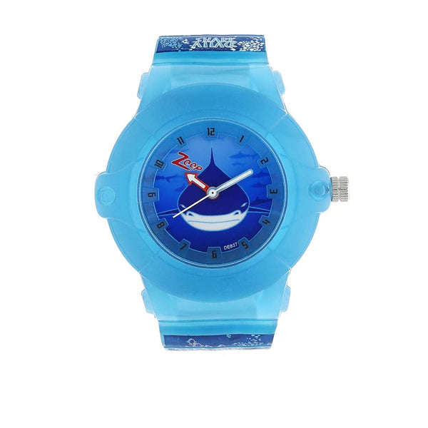 Blue Dial Analog Watch