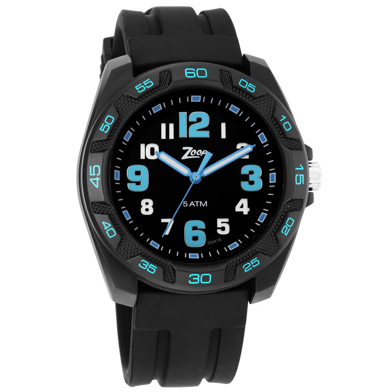 Titan Zoop Glow Watch with Black Dial & Analog Function for Kids