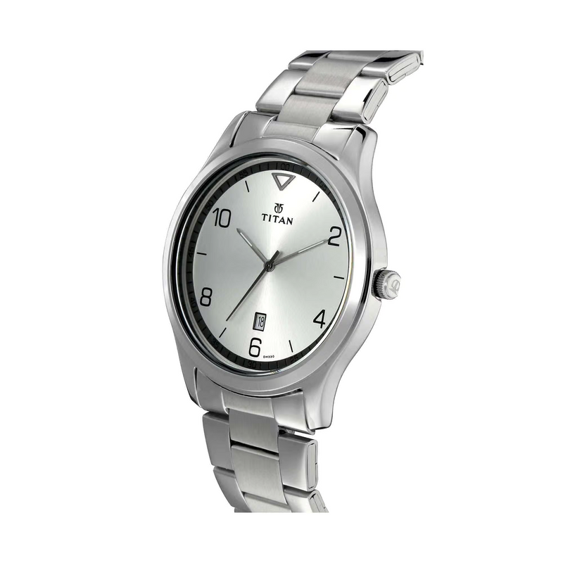 TITAN NEO WHITE DIAL ANALOG WATCH FOR MEN 1770SM01