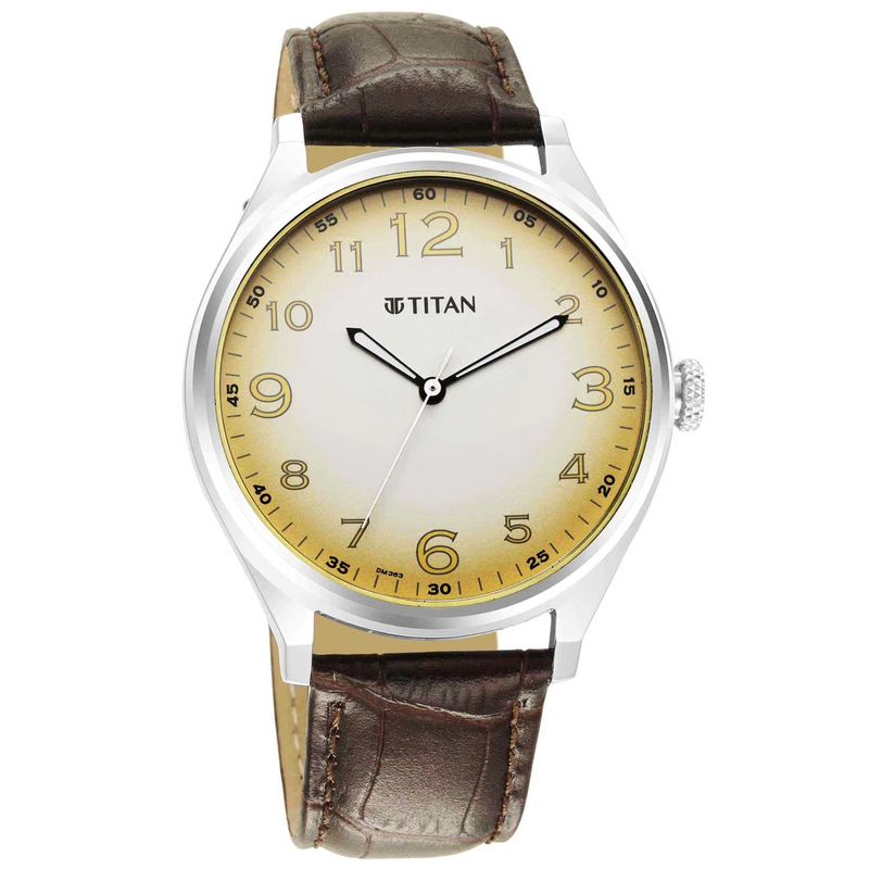 TITAN TRENDSETTERS WITH BEIGE DIAL 1802SL14