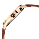 TITAN BLACK DIAL LEATHER STRAP WATCH 1823WL01