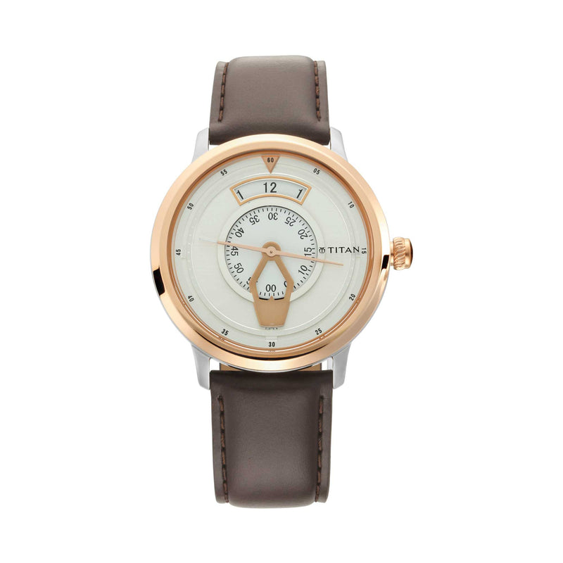 Maritime from Titan - White Dial Analog Watch inspired by Magnetic Compass
