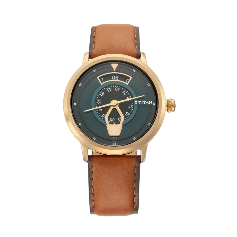 Maritime from Titan - Sea Green Dial Analog Watch inspired by Magnetic Compass