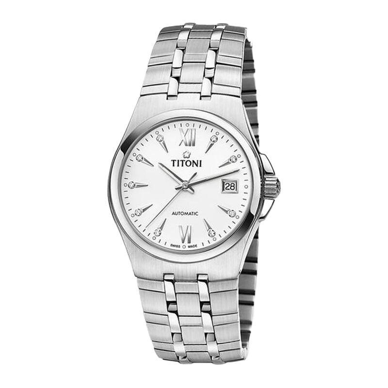 Titoni Women's Impetus Automatic Silver Dial Watch