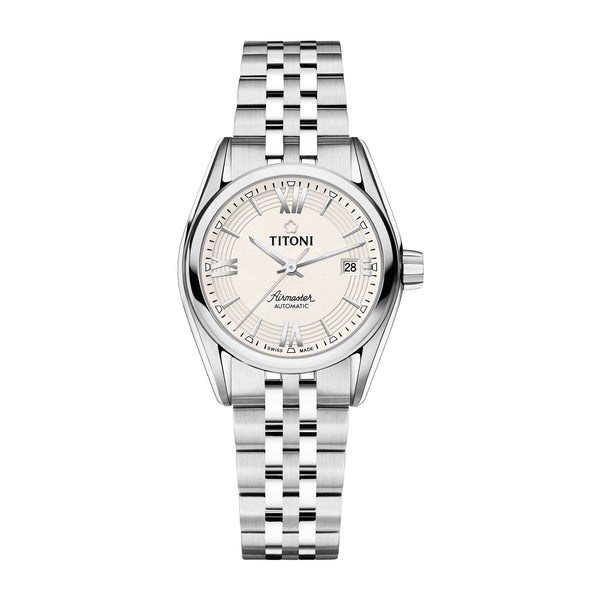 Titoni Women's Airmaster Automatic Silver Dial Watch