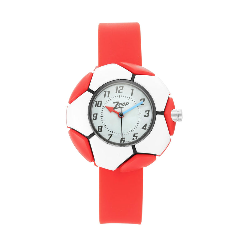 Zoop Football - White Dial Analog Watch For Kids