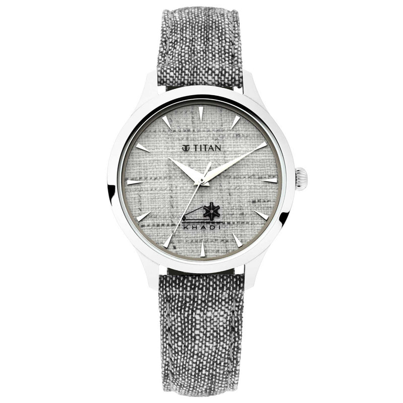 Khadi by Titan - Special Edition Watch for Women with strap and dial woven in Khadi