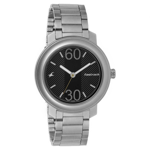 Fastrack ss online black