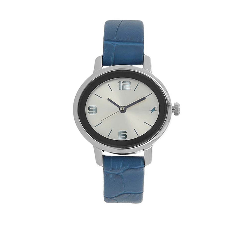 Fastrack Silver Dial Analog Watch for Women