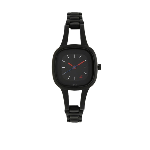 Fastrack Black Dial Analog Watch for Women