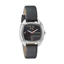 TITAN Black Dial Leather Strap Watch