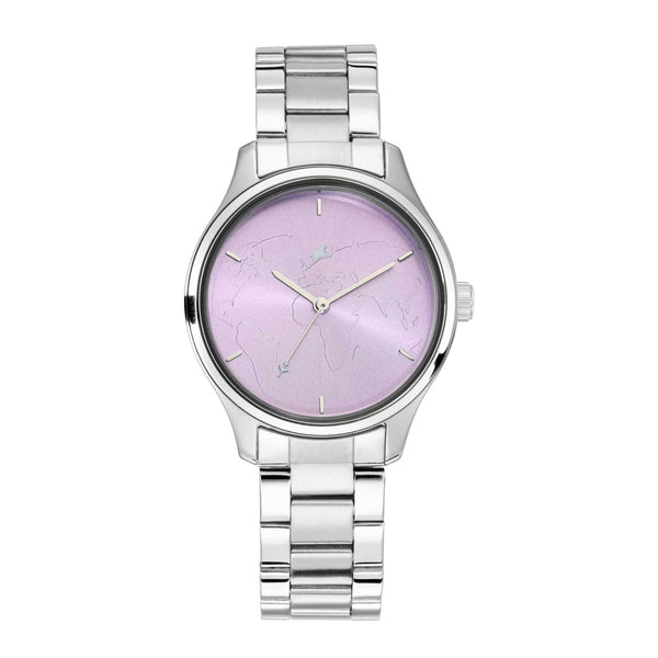 Fastrack Tripster Light Purple Dial Analog Watch for Girls