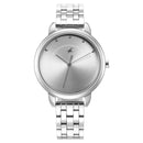 Fastrack Stunners Dial Analog Watch with Silver strap