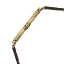 TITAN WHITE DIAL LEATHER STRAP WATCH 679YL01