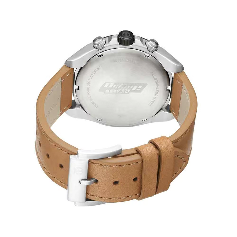 TITAN OCTANE WHITE DIAL CHRONOGRAPH WATCH FOR MEN 90103KL02