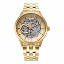 Titan Quartz Analog Watch with Golden Colour Strap for Men