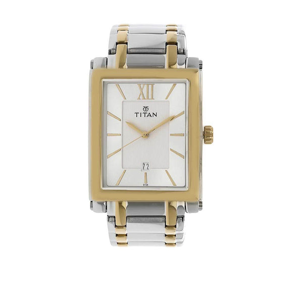 Titan Regalia White Dial Analog Watch for Men