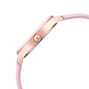 TITAN ATHLEISURE - PINK DIAL RUBBER STRAP WATCH 95125WP02