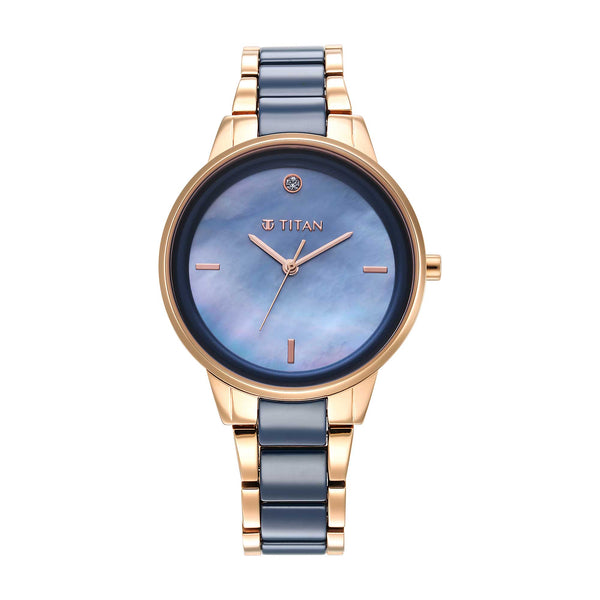 Titan blue dial online ladies watch