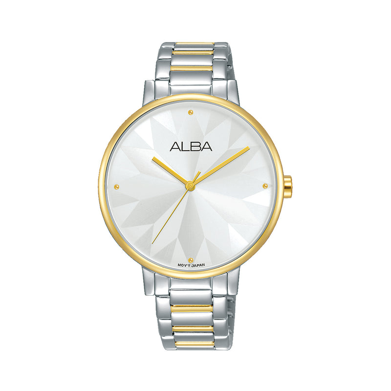 Alba Fashion Silver Dial Ladies Watch - AH8544X1