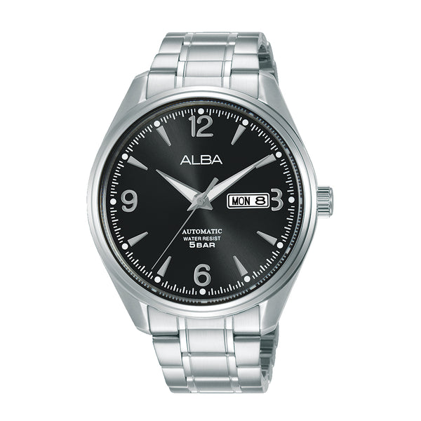 Alba Mechanical Black Dial Men's Watch - AL4159X1