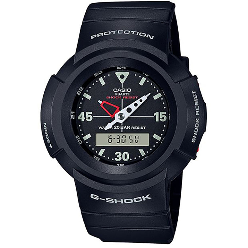 Casio G-Shock Men's Analog Digital Quartz Watch - AW-500E-1EDR