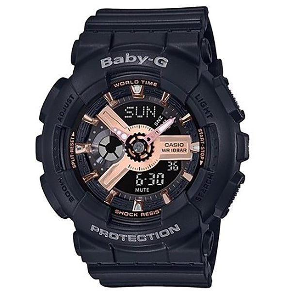 Casio BABY-G Women's Analogue-Digital Quartz Sports Watch - BA-110RG-1ADR