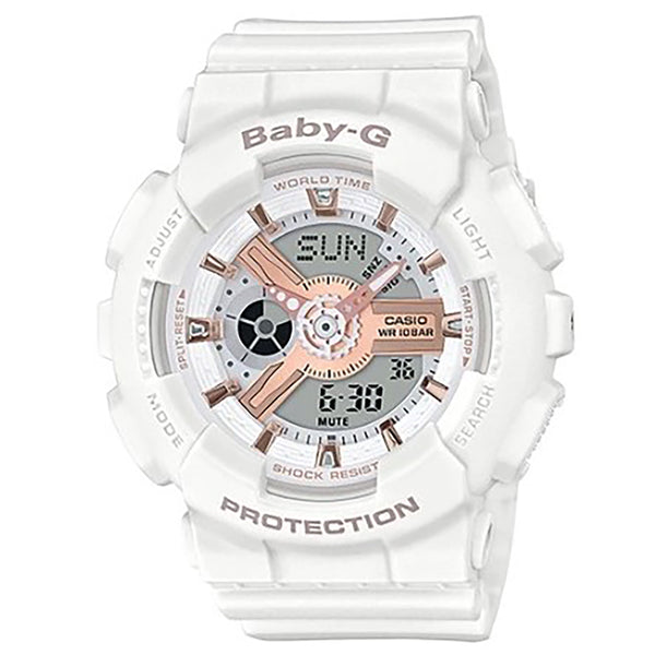 Casio BABY-G Women's Analogue-Digital Quartz Sports Watch - BA-110RG-7ADR