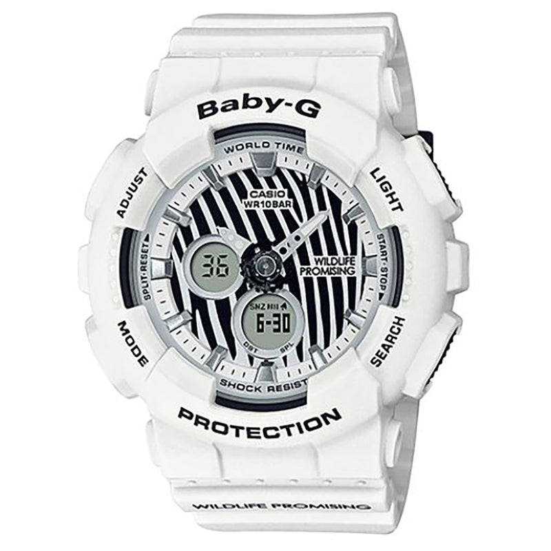 Casio Baby-G Ladies Analog-Digital Watch BA-120WLP-7ADR